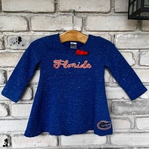 Colosseum UF Gators infant dress with logo on skirt of dress